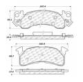 Disc Brake Pad - StopTech 106.01530