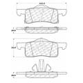 Disc Brake Pad - StopTech 105.09350