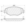 Disc Brake Pad - StopTech 105.09100