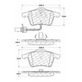 Disc Brake Pad - StopTech 106.09150