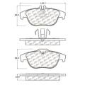 Disc Brake Pad - StopTech 105.13411