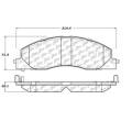 Disc Brake Pad - StopTech 106.13990