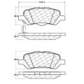 Disc Brake Pad - StopTech 106.14020