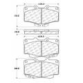 Disc Brake Pad - StopTech 105.04100