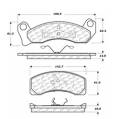 Disc Brake Pad - StopTech 106.02000