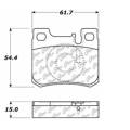 Disc Brake Pad - StopTech 105.06200