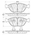 Disc Brake Pad - StopTech 104.06820