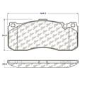 Disc Brake Pad - StopTech 104.13710