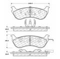 Disc Brake Pad - StopTech 105.06740