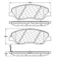 Disc Brake Pad - StopTech 105.12020