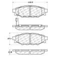 Disc Brake Pad - StopTech 105.11140