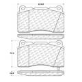 Disc Brake Pad - StopTech 105.10010