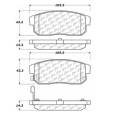 Disc Brake Pad - StopTech 105.10080