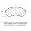 Disc Brake Pad - StopTech 104.07980