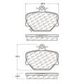 Disc Brake Pad - StopTech 104.12520