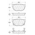 Disc Brake Pad - StopTech 105.02720