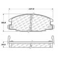 Disc Brake Pad - StopTech 105.03630