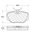 Disc Brake Pad - StopTech 105.04930