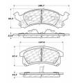 Disc Brake Pad - StopTech 105.05060