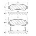 Disc Brake Pad - StopTech 105.05110