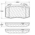 Disc Brake Pad - StopTech 105.08470