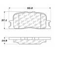 Disc Brake Pad - StopTech 105.08850