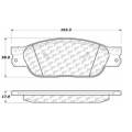 Disc Brake Pad - StopTech 105.08050