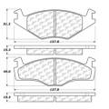 Disc Brake Pad - StopTech 105.05690
