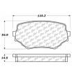 Disc Brake Pad - StopTech 105.06800