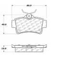 Disc Brake Pad - StopTech 105.06271