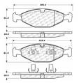 Disc Brake Pad - StopTech 106.06400