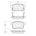 Disc Brake Pad - StopTech 105.14510