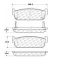 Disc Brake Pad - StopTech 105.05880