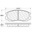 Disc Brake Pad - StopTech 105.06020