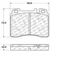 Disc Brake Pad - StopTech 104.05611