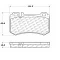 Disc Brake Pad - StopTech 104.09840