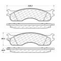Disc Brake Pad - StopTech 106.10540