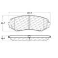 Disc Brake Pad - StopTech 105.11880
