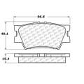 Disc Brake Pad - StopTech 105.12120
