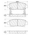 Disc Brake Pad - StopTech 105.06720
