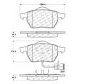 Disc Brake Pad - StopTech 105.05550