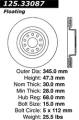 Premium High-Carbon Rotor - StopTech 125.33087