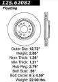 Premium High-Carbon Rotor - StopTech 125.62082