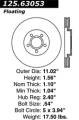 Premium High-Carbon Rotor - StopTech 125.63053