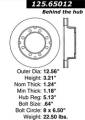 Premium High-Carbon Rotor - StopTech 125.65012