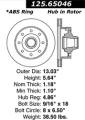 Premium High-Carbon Rotor - StopTech 125.65046