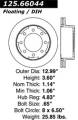 Premium High-Carbon Rotor - StopTech 125.66044
