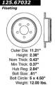 Premium High-Carbon Rotor - StopTech 125.67032