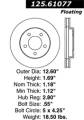 Premium High-Carbon Rotor - StopTech 125.61077