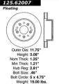 Premium High-Carbon Rotor - StopTech 125.62007